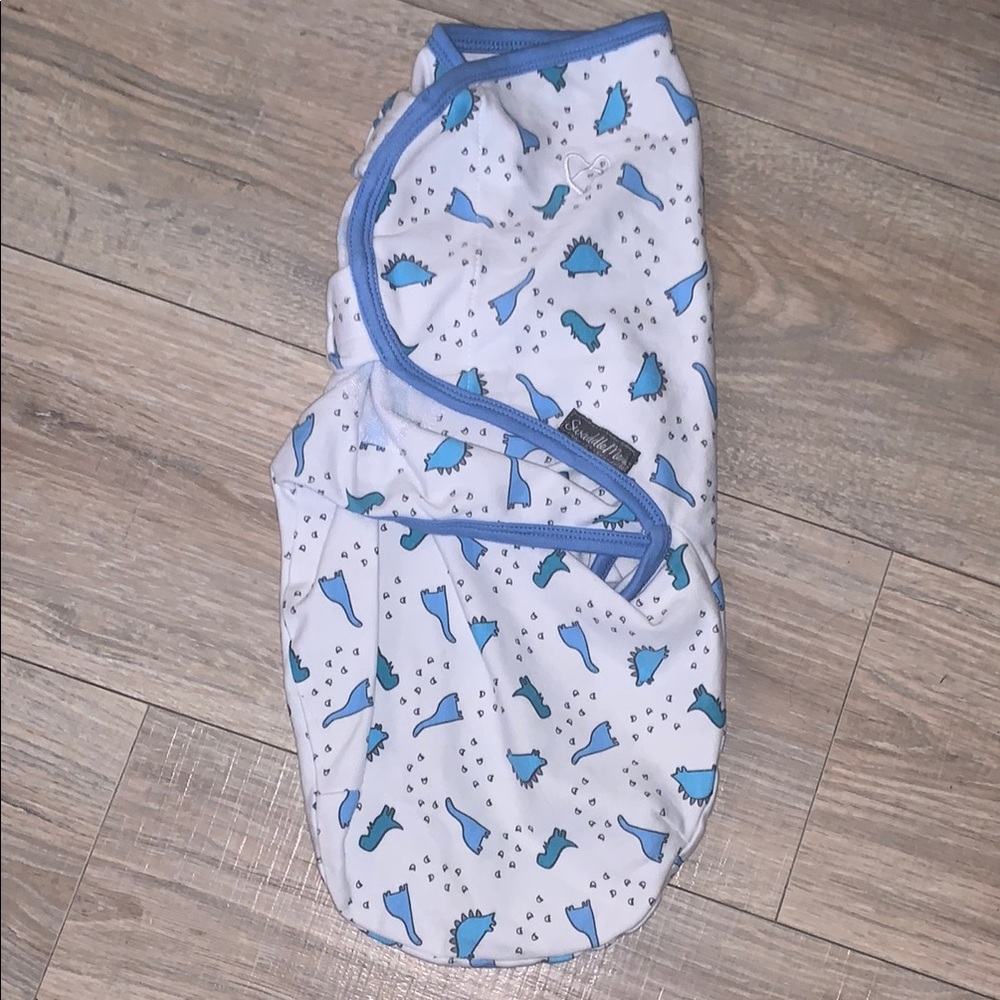 SwaddleMe by Ingenuity Original Swaddle Dinosaur Print S/M